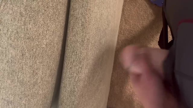 CUMMING ON THE FLOOR BEHIND THE COUCH WHILE MY GF IS JERKING OFF  CUM SHOT  (FTM)