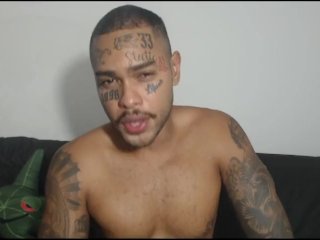 ebony, webcam, tattoo, jail