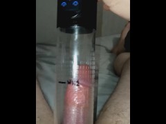 Using automatic penis pump on my small penis 2nd week results