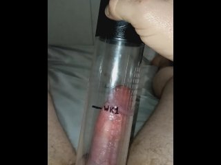 Using automatic penis pump on my small penis 2nd week results