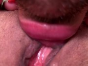 Preview 3 of Hight defenition of close up pussy licking. Very beautiful girl