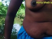 Preview 4 of Tamil teen girl outdoor fucked by server on jungle area