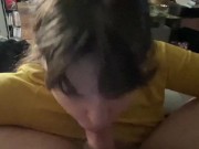 Preview 6 of Quick morning throatpie to start the day - POV Facefuck
