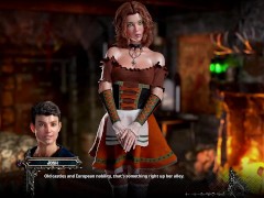 Countess In Crimson: Boyfriend Cheats His Girl Got His Big Dick Sucked By The Maid - Episode 3