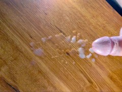 Quick big cum in hurry