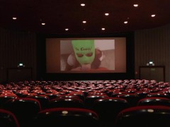 AIR PLAYED MY PORN ON THE MOVIE THEATRE SCREEN | PUBLIC | EBONY | BLOWJOB | (FTM)