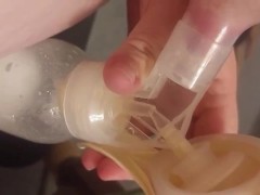 Breastmilk double pull! - Screenshot 3 of 16 - Milf
