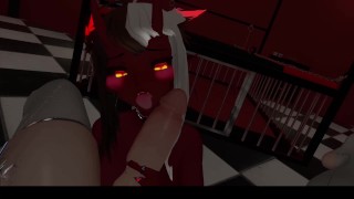 VRChat Dungeon Devil having fun time with master~ Twitter 50+ follower special!!
