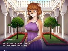 Space Paws #7 - Visual novel gameplay - fucking in oasis