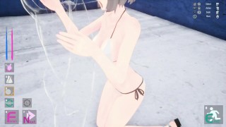Sakura Segment [v1.0] Mamada de una hermosa chica en traje de baño