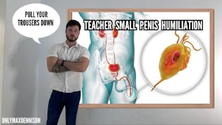 Унижение маленького пениса учителя
