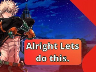You Approach Bakugou and "play" with your Quirks (Patreon only Teaser)