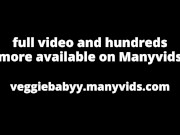 Preview 1 of after the gloryhole: futa femdom sissy diaper fetish blowjob - full video on Veggiebabyy Manyvids