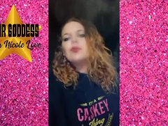 Ms. Dana Nicole catering to your smoking