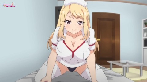 Horny nurse in the mood for a good blowjob | Hentai Anime