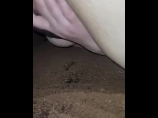 female orgasm, riding dildo, big dick, solo female