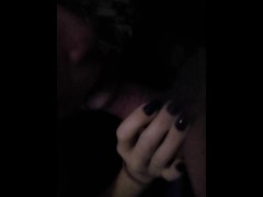 Cloudy cock sucking of your dreams