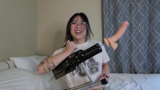 Trans Girl Ghost Park Has Her Brains Melted By A Fucking Machine Preview