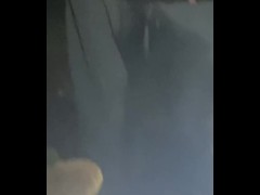 cute boy wetting himself