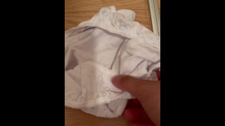 Enormous Ejaculation In My Niece's Underwear