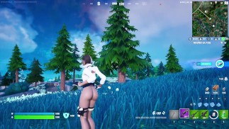Fortnite gameplay (antonia pantless)