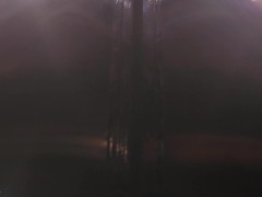 Facesitting Femdom In Full Latex: Controlling his breath with with her rubber ass