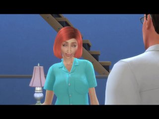 the sims 4, fam guy, big tits, anal