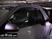 Preview 1 of The sexy business woman has sex in a parking