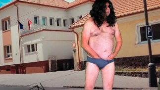COMPLETE 4K MOVIE HOT STRIPTEASE IN THE STREET WITH CUMANDRIDE6 AND OLPR