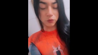 スパイダーマンセクシースパイダーウーマン