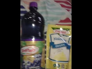 Grape Juice that i will Drink it with my Meal