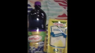 Suco de uva que eu vou beber com a minha refeição