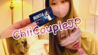 Thumbnail I gave a hard blowjob while eating FRISK ♡ Rich blowjob of a Japanese nurse ♡