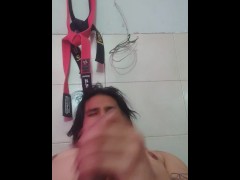 tuve que parar, me dolia la mano