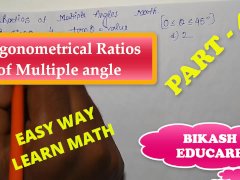 Ratios of Multiple Angles Math Part 4