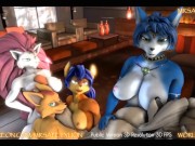 Preview 1 of MrSafetyLion Official - Krystal, Camelita Fox, Fara, Jenny impregnated by one OC!