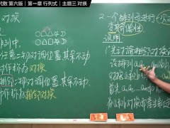 认真教一下对换｜同济大学线性代数第六版｜第一章：行列式｜主题三：对换 - Screenshot 5 of 16 - 考研数学