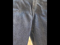 Small wetting accident outside