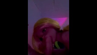 Getting My Huge Cock Sucked Dry! Real Sex Doll