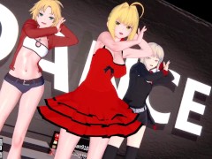 【KKS／MMD】【I'm ill】 モードレッド ネロ・クラウディウス セイバーオルタ【Fate/Grand Order】