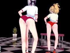 【KKS／MMD】【I'm ill】 モードレッド ネロ・クラウディウス セイバーオルタ【Fate/Grand Order】 - Screenshot 4 of 16 - Mmd