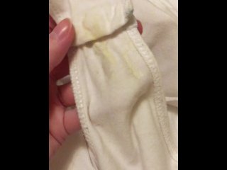 dirty panties, vertical video, kink, bodysuit