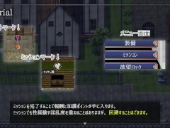 【#02エロゲー ナイトメアナイト~聖なる騎士と堕欲の魔術(体験版)実況】〇手に絡まれ発情し、シャワー中に全裸でオナニーしてしまい・・・(ファンタジーRPG同人エロゲー)