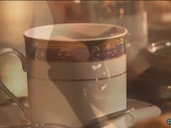 Passionate girl gets pleasured by two hunks at the same time 11/16