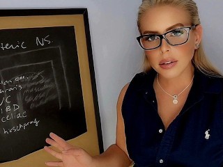 Professor Teaches you a Lesson with her Farts POV Femdom Face Fart Domination Teaser Clip