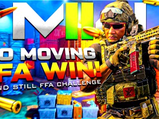 Modern Warfare 2: ''NO MOVING FFA WIN'' - Free for all Challenge #1 (MW2 Stationary FFA Win)