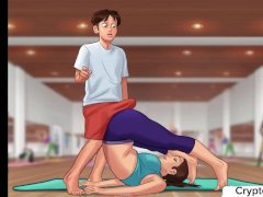 Hot sex in yoga pants