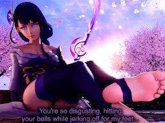[Hentai JOI TEASER] Beach Paradise [Multiple Endings, light CBT, possible Cuckhold, Futa]