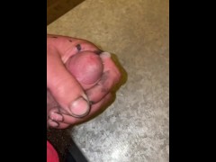 I was so horny at work i had to jerkoff for you