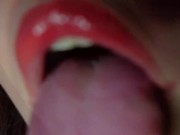 Preview 6 of HOT ASMR - 💦WET LICKING👅, LICKING YOU(R)... LENS Up-Close & Far, EARS EATING